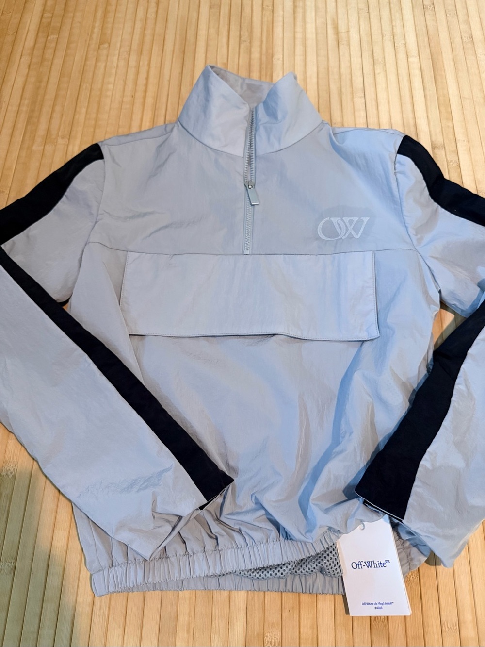 NWT Off-White Women's Crispy NY Track Jacket + COA